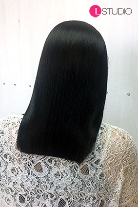 Волосы после процедуры бразильского выпрямления